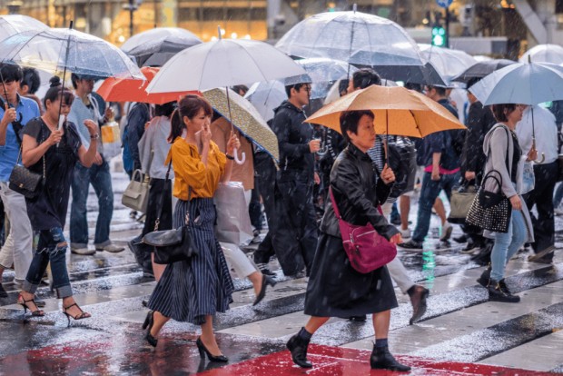 Japanese rain-related vocabulary